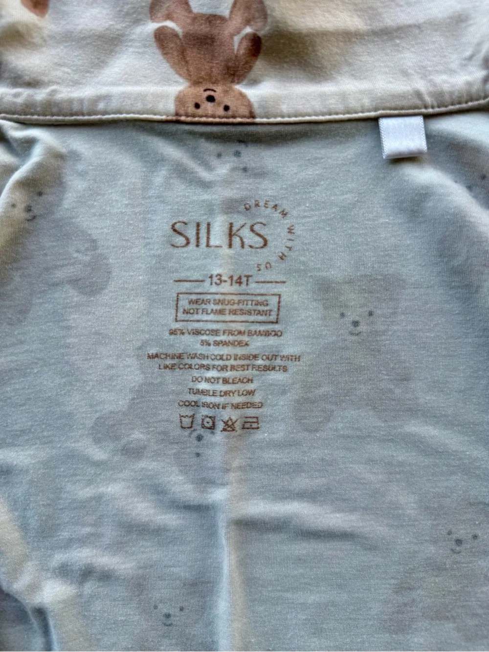 Silks bedtime just